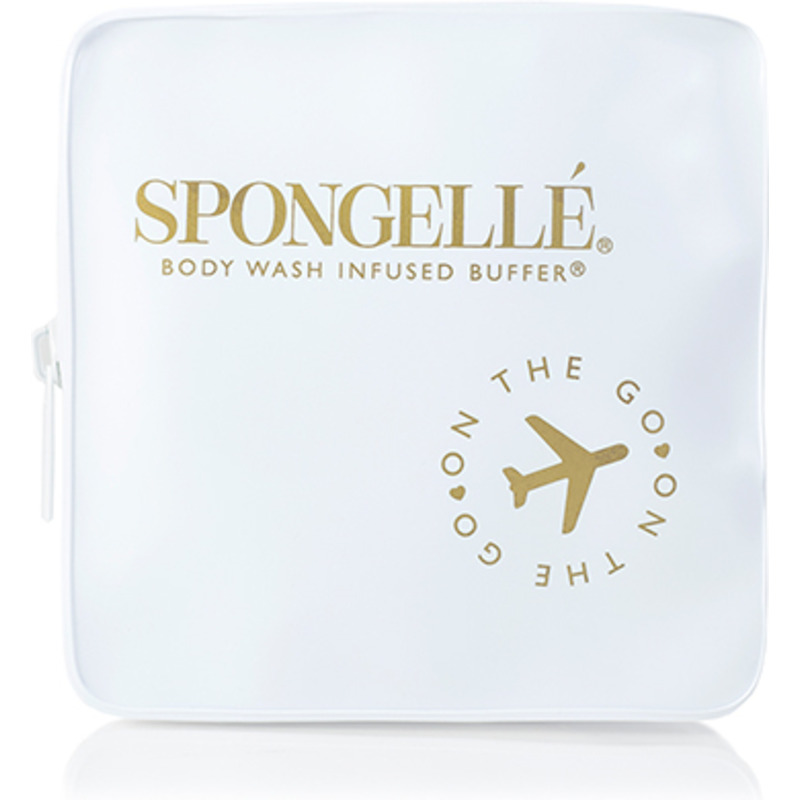 Trousse à éponge de Voyage Blanche Spongellé