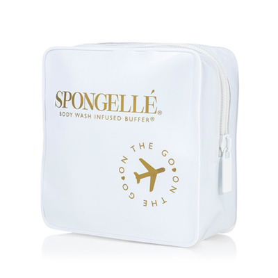 Trousse à éponge de Voyage Blanche Spongellé