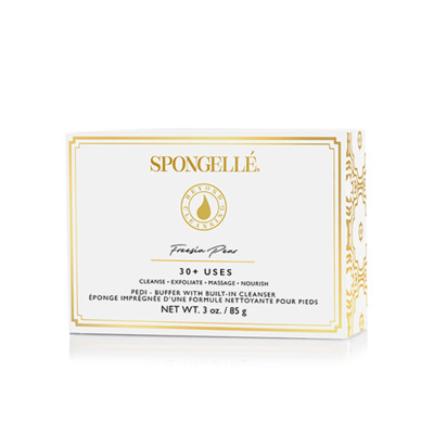 Éponge Pieds infusée Freesia Pear Spongellé