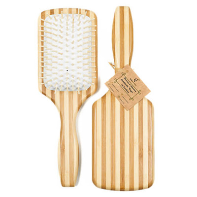 Brosse Plate Démêlante Large Cap Bambou