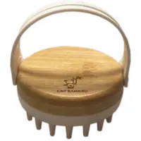 Brosse de Massage Cuir Chevelu Cap Bambou