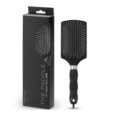 Brosse Paddle Black Soft Touch Corioliss