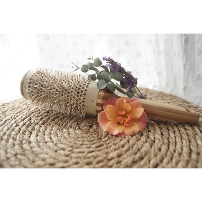 Brosse Ronde Brushing 52mm Cap Bambou