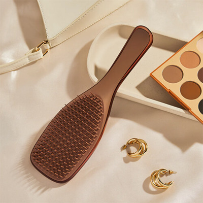 Brosse Wet Ultimate Detangler Chrome Chocolate Bronze Tangle Teezer