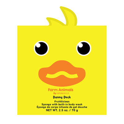 Éponge Enfant infusée Danny Duck Spongellé