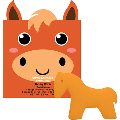 Éponge Enfant infusée Henry Horse Spongellé