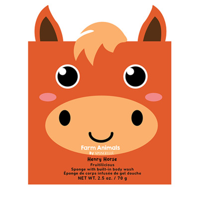 Éponge Enfant infusée Henry Horse Spongellé