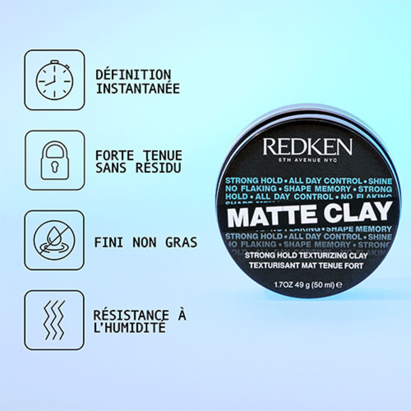 Cire Modelante Argile Matte Clay Redken Styling