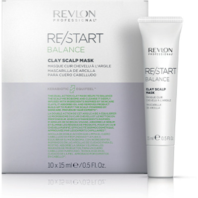 Masque Cuir Chevelu à l'Argile Balance Restart Revlon
