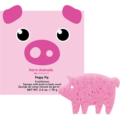 Éponge Enfant infusée Peggy Pig Spongellé