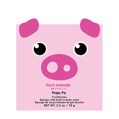 Éponge Enfant infusée Peggy Pig Spongellé