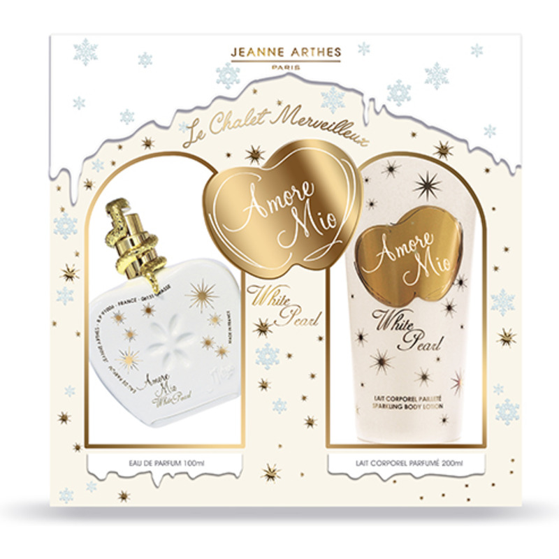 Coffret Le Chalet Merveilleux Amore Mio White Pearl Jeanne Arthes