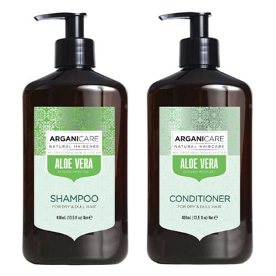 Coffret Duo Hydratant & Régulateur Aloe Vera Arganicare