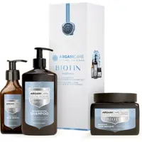 Coffret Trio Fortifiant & Réparateur Biotine Arganicare