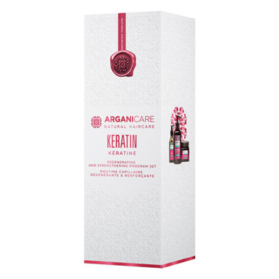 Coffret Trio Réparateur Kératine Arganicare