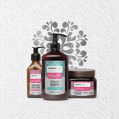 Coffret Trio Revitalisant & Volume Boost Collagène Arganicare