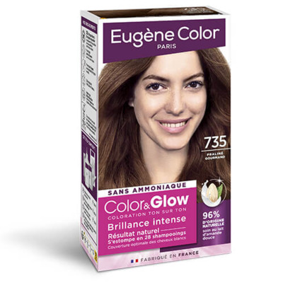 Kit Coloration 735 Praliné Gourmand Color&Glow Eugène Color