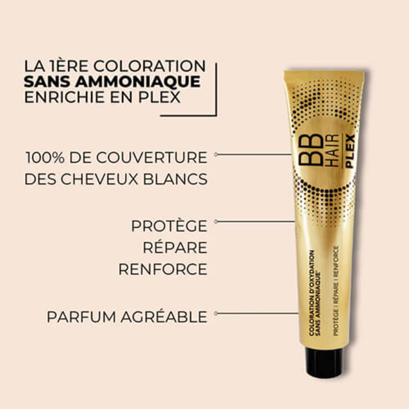 Couleur BBHair Plex Sans Ammoniaque n°10 Blond Très Très Clair Generik