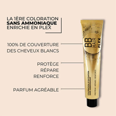 Couleur BBHair Plex Sans Ammoniaque n°5 Châtain Clair Generik