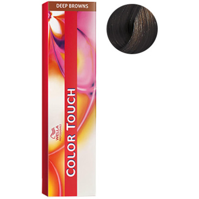 Coloration Semi-Permanente Color Touch 5/71 Châtain Clair Marron Cendré Wella