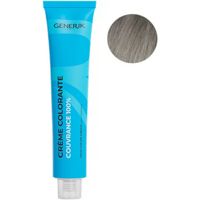 Crème Colorante n°9.1 Blond Très Clair Cendré Generik
