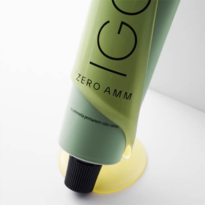 Coloration Permanente Igora Zéro Amm 4-0 Châtain Moyen Naturel Schwarzkopf