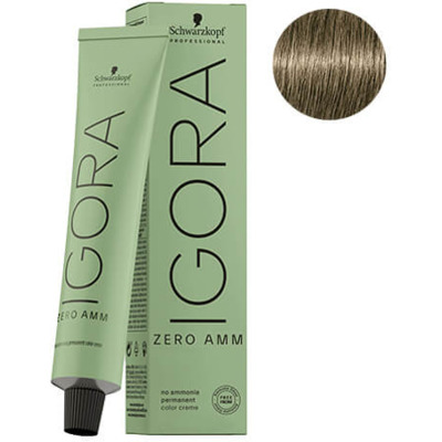 Coloration Permanente Igora Zéro Amm 6-0 Blond Foncé Naturel Schwarzkopf