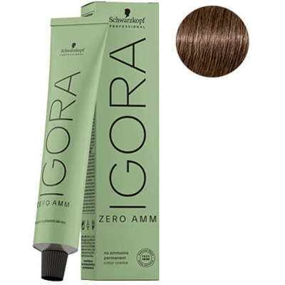 Coloration Permanente Igora Zéro Amm 6-68 Blond Foncé Marron Rouge Schwarzkopf