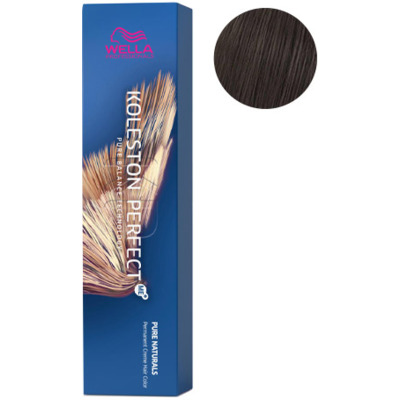 Coloration Koleston Perfect ME+ 4/07 Châtain Naturel Marron Wella