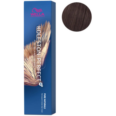 Coloration Koleston Perfect ME+ 5/07 Châtain Clair Naturel Marron Wella