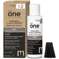 Coloration Naturelle 1.0 Brun Noir Color One Mulato