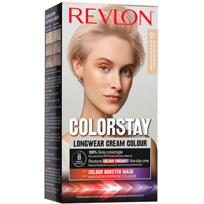 Coloration Permanente Colorstay N°01 Blond Ultra Clair Cendré Revlon
