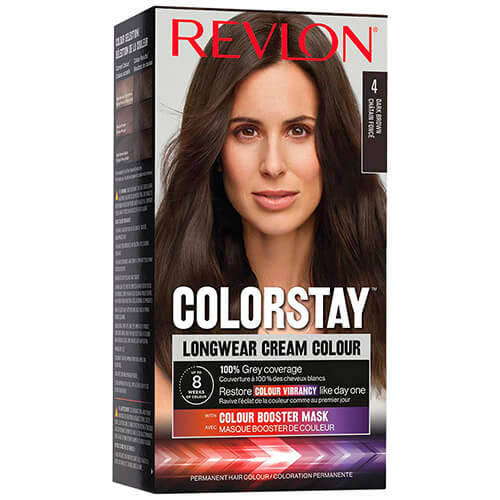 Coloration Revlon Total Color 40 - Châtain Foncé Naturel - Sans Silicone Neuf
