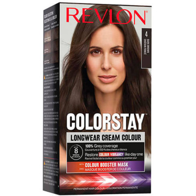 Coloration Permanente Colorstay N°4 Châtain Foncé Revlon