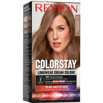 Coloration Permanente Colorstay N°7.1 Blond Foncé Cendré Revlon