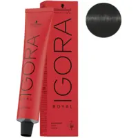 Coloration Permanente Igora Royal 1-0 Noir Naturel Schwarzkopf
