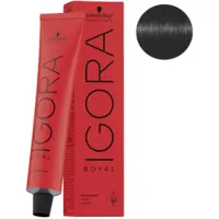 Coloration Permanente Igora Royal 3-0 Châtain Foncé Naturel Schwarzkopf
