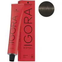 Coloration Permanente Igora Royal 4-0 Châtain Moyen Naturel Schwarzkopf