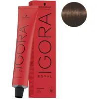 Coloration Permanente Igora Royal 5-57 Châtain Clair Doré Cuivré Schwarzkopf