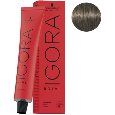 Coloration Permanente Igora Royal 6-1 Blond Foncé Cendré Schwarzkopf
