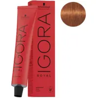 Coloration Permanente Igora Royal 7-77 Blond Moyen Cuivré Extra Schwarzkopf
