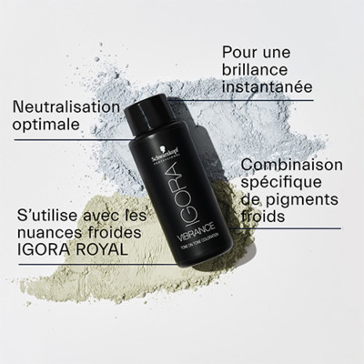 Coloration Semi-Permanente Igora Vibrance 9,5-49 Blond Pastel Beige Violet Schwarzkopf