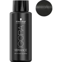 Coloration Semi-Permanente Igora Vibrance 1-0 Noir Naturel Schwarzkopf