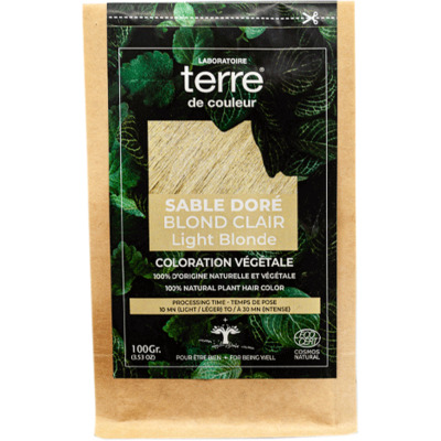 Coloration Végétale Sable Doré Terre de Couleur