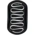 Brosse Compacte Séchage Rapide Compact Brush Maze Black Rolling Hills