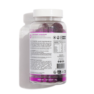 Compléments Alimentaires Gummies Hair Boost Madame La Présidente