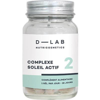 Compléments Alimentaires Complexe Soleil Actif D-Lab Nutricosmetics