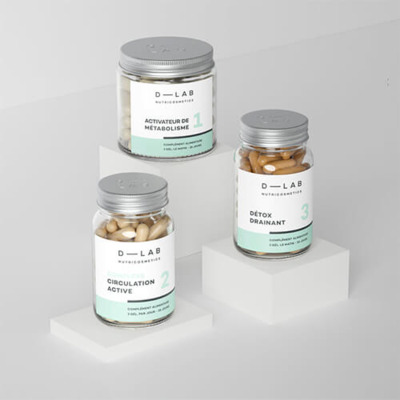 Compléments Alimentaires Programme Action-Capitons D-Lab Nutricosmetics 1 mois