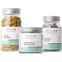 Compléments Alimentaires Programme Brûle-Graisses D-Lab Nutricosmetics 1 mois