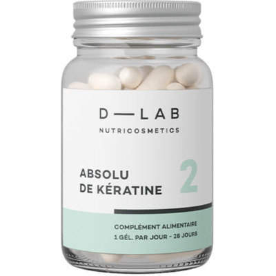Compléments Alimentaires Absolu de Kératine D-Lab Nutricosmetics 1 mois